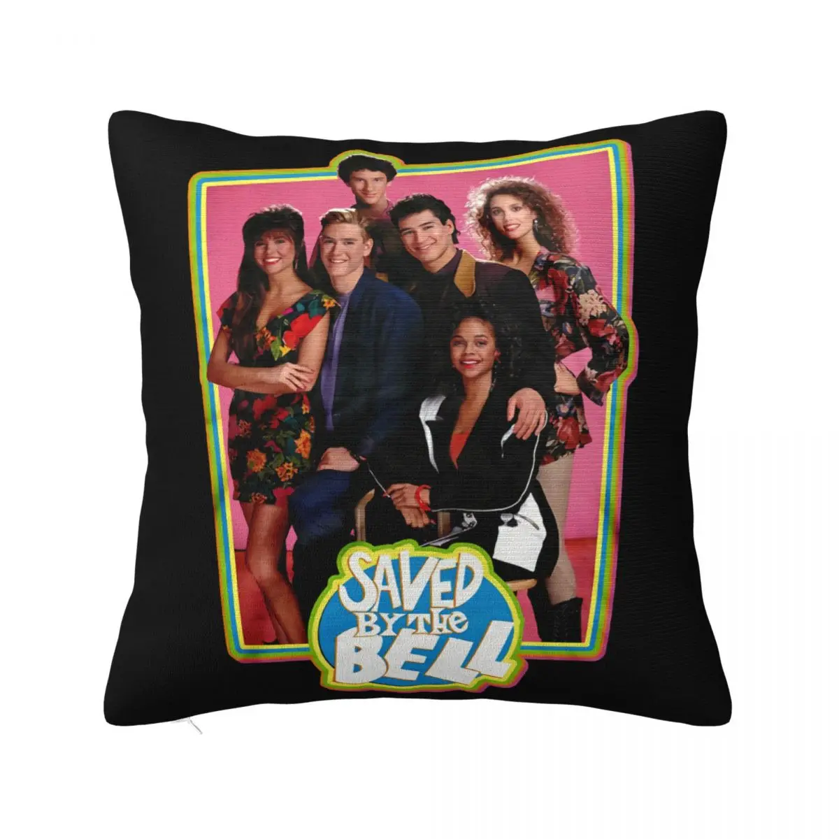 Saved By The Bell Spring Discount More Size Popular Style Boy Splicing Western Style Vacation Design Fitness Pillow Case