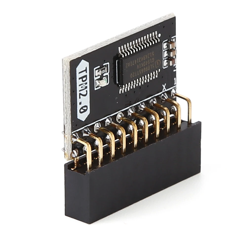 TPM 2.0 Encryption Security Module 20 Pin Motherboard Card Replacement Part Module Motherboard 20-1 Pin for Gigabyte Platform