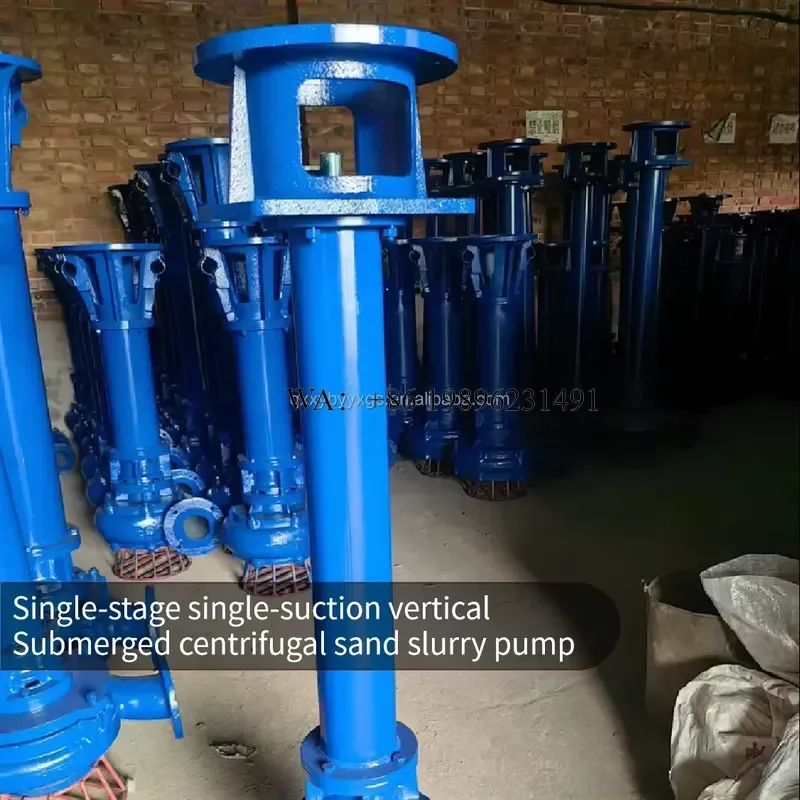 Wmwmnu for AC Vertical Mobile Submerged High Efficiency Centrifugal Pump High Flow Low Head Stainless Steel Sewage Marine