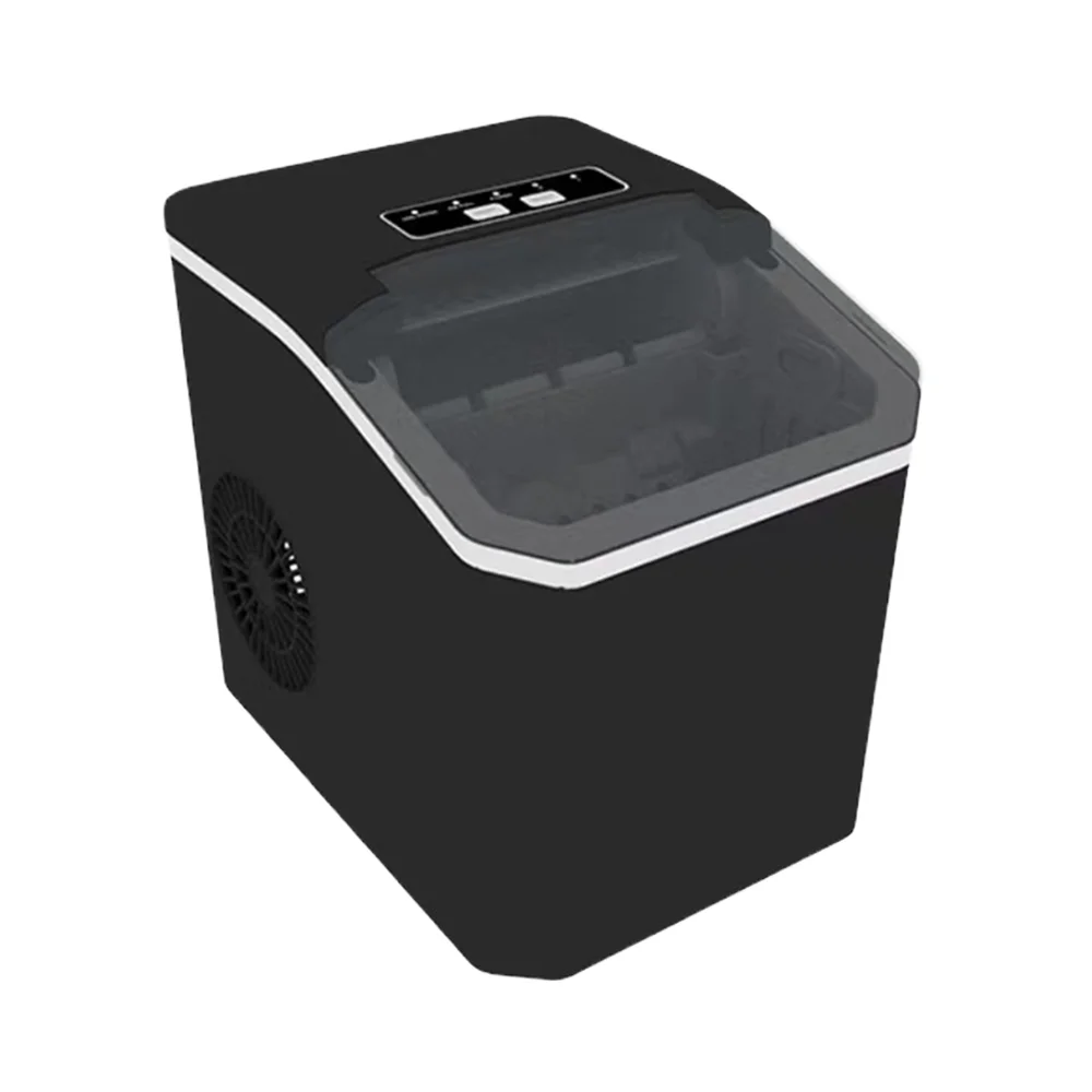 

Zhengyue Electric Household & Hotel Use Portable Ice Maker Machine 12Kg/Day Bullet Ice Shape Factory Price Simple Design
