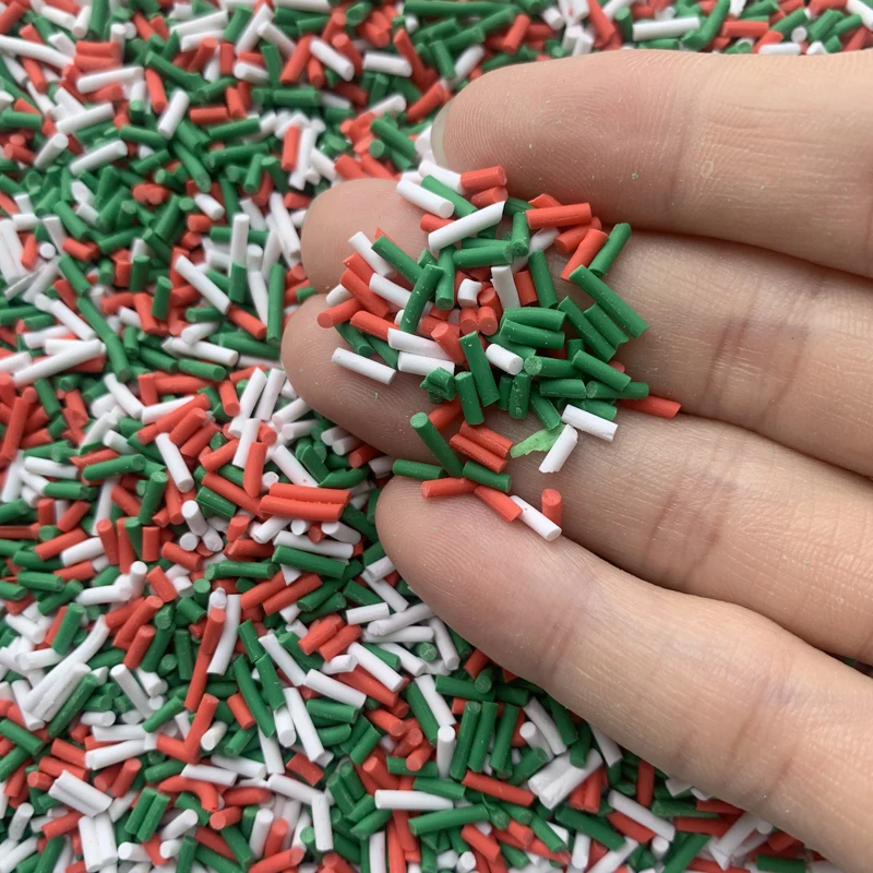 20g Polymer Clay Embellishments Figurine Scrapbook Christmas Craft Supplies Diy Halloween Craft Making Shaker Sprinkles