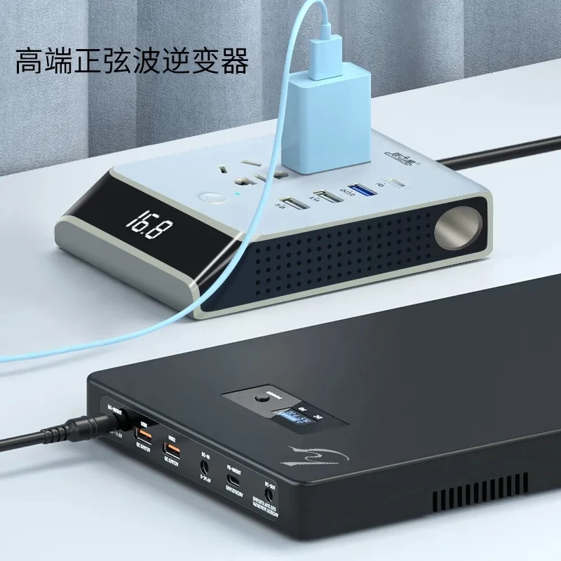 236WH 230W PD 100W Laptops,electric organ outdoor emergency power bank 5V, 9V, 12V, 15V, 16V,18V 19V 24V QC3.0 USB UPS battery