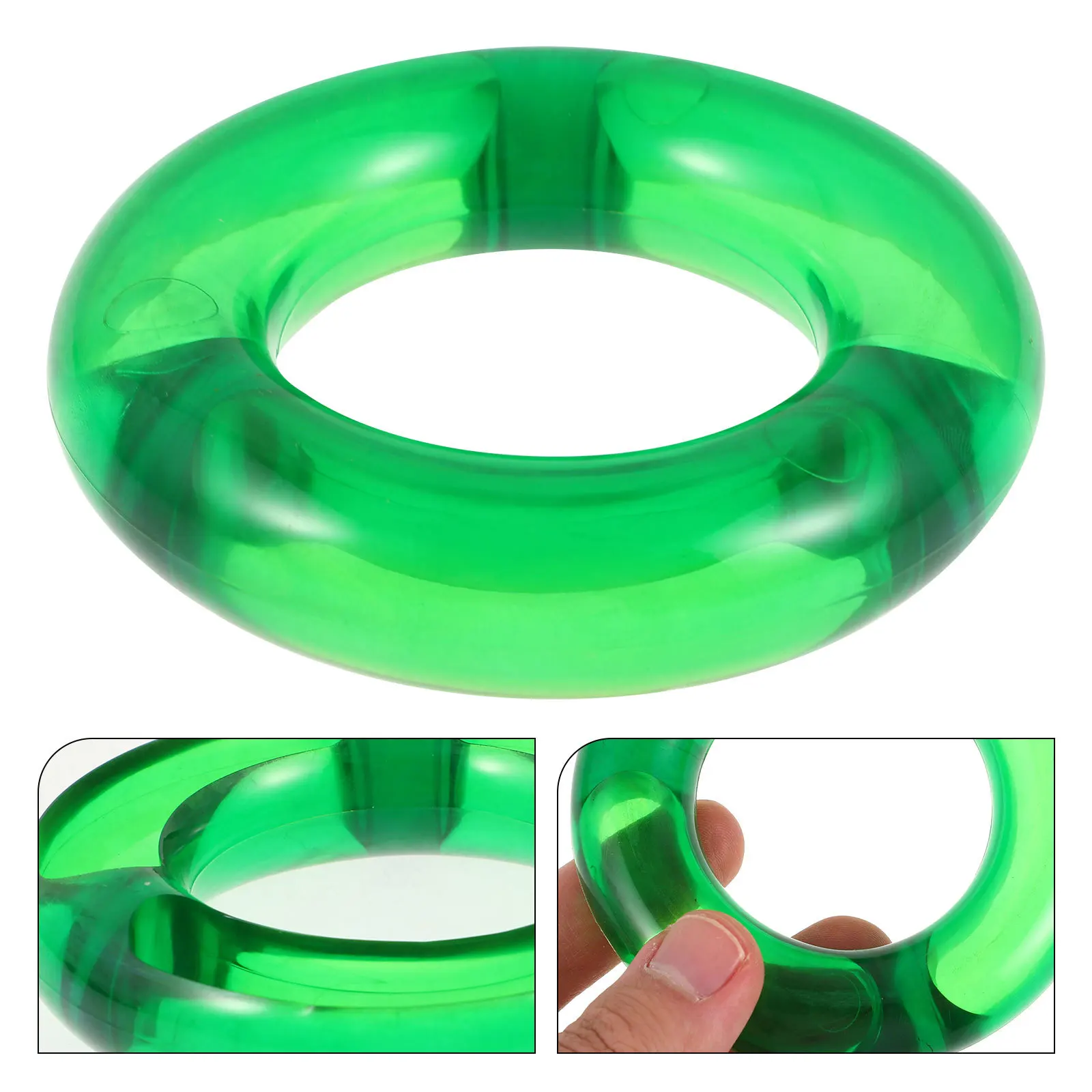 

5Pcs Fruits Display Ring Nonskid Plastic Stand Coconut Fixing Circle Base for Watermelon Home Office Mall Stall Use