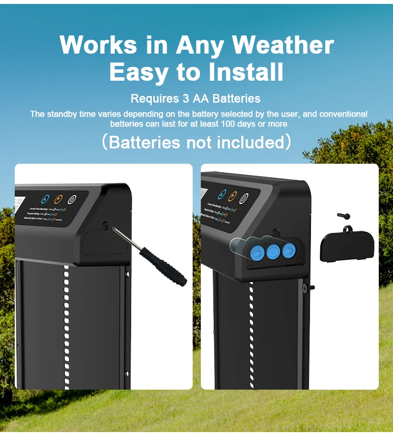 タイマー付き自動鶏小屋ドア 挟み込み防止光センサー チキンガード 電池式 - 取り付け簡単