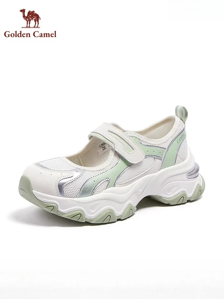 

Женские туфли Мэри Джейн Golden Camel, новинка лета 2026, ретро-стиль, мягкая подошва, удобные повседневные женские туфли, модные трендовые сандалии