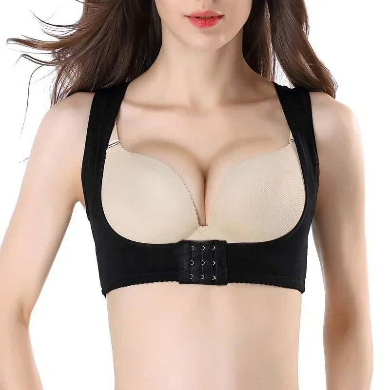 Bra for Women Posture Corrector Seamless Push Up Shockproof Sports Support Fitness Vest Underwear Corset Back Bralette