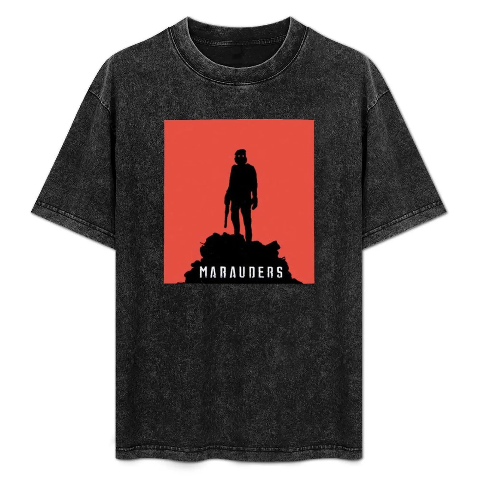 Marauders Game Poster T-Shirt Casual Simple Design Short Sleeve Shirt