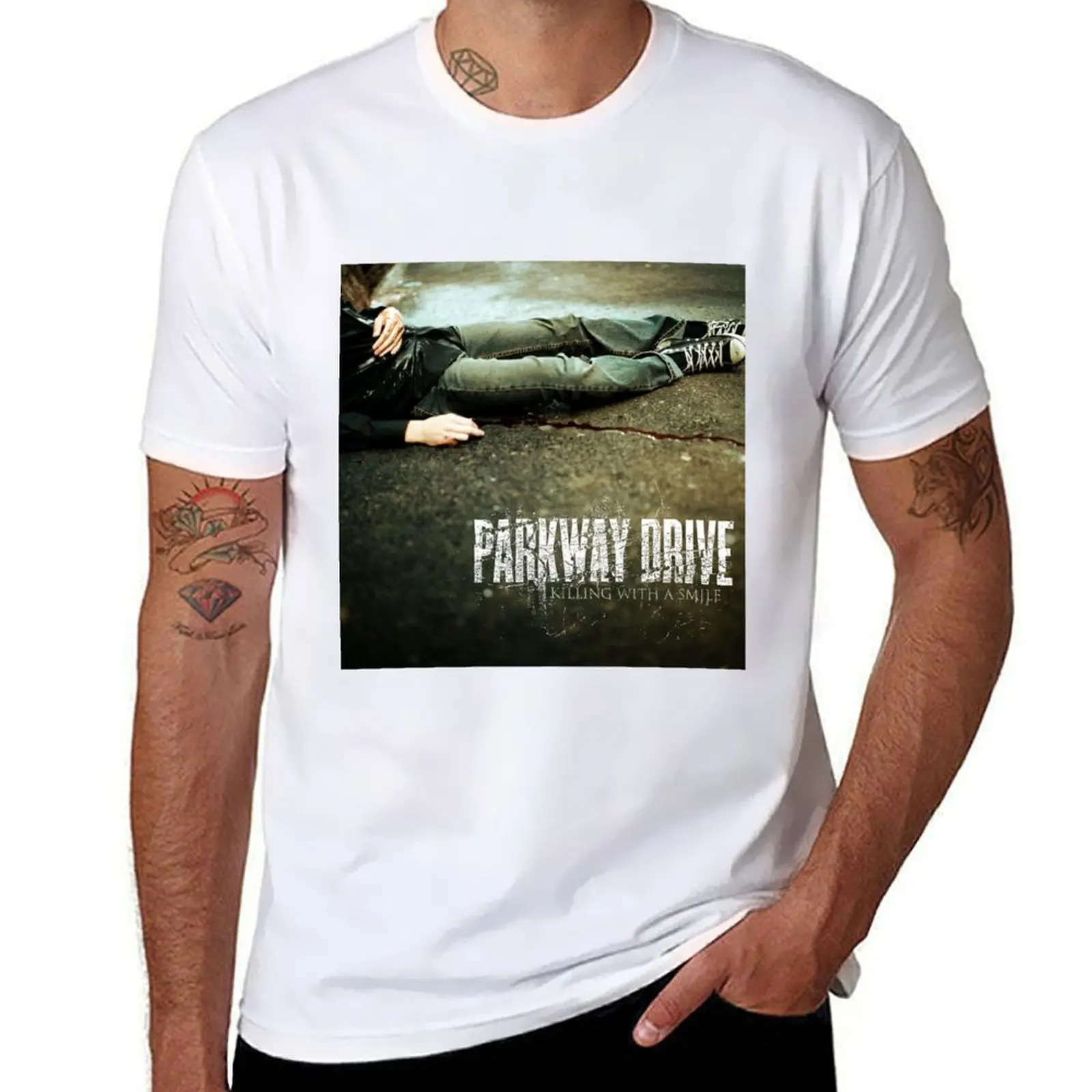 

parkway drive band classic art T-Shirt t shirts for man cotton funny t shirts for man graphic vintage T-Shirt