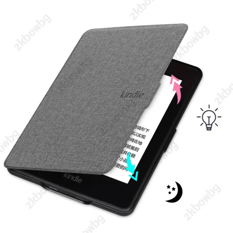 Casing magnetik untuk Kindle Paperwhite generasi ke-5 ke-6 ke-7 2013 2015 Paperwhite 1 2 3 DP75SDI EY21 6 inci Sampul e-reader Ebook