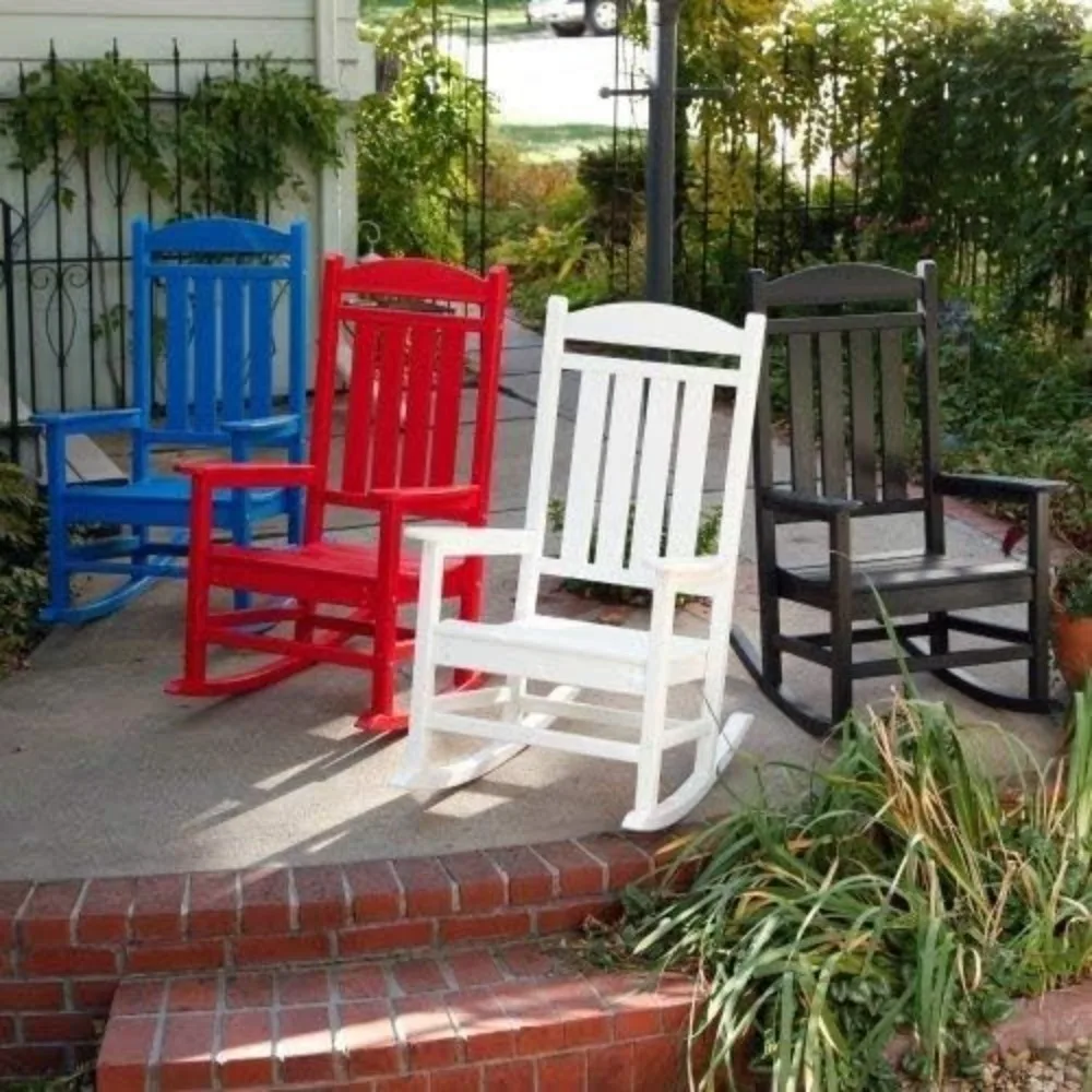 R100BL Presidential Rocking Chair, Black