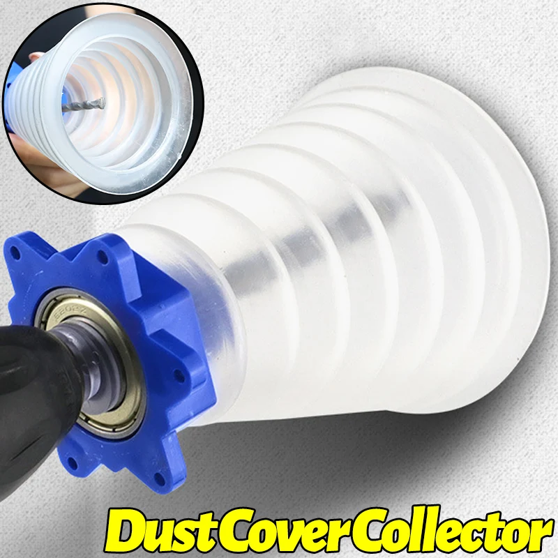 

Drill Dust Collector For Electric Hammer Impact Drill Dustproof Cover Power Tool Accessory For Engineering Installation Drilling
