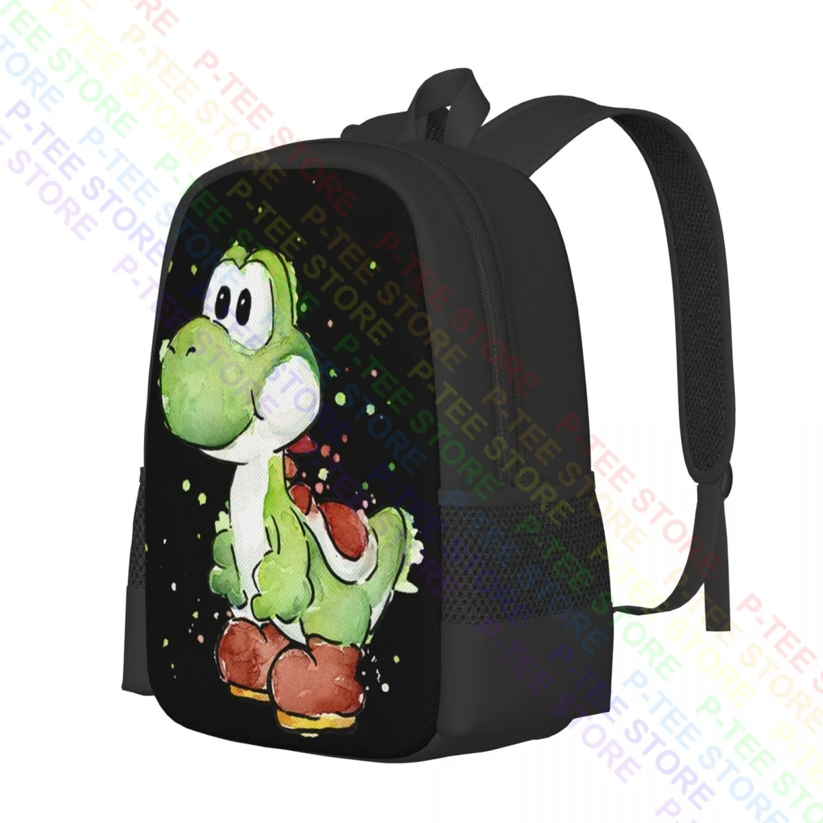 Yoshi WatercolorBackpack Large Capacity Bookbag Bags For Travel