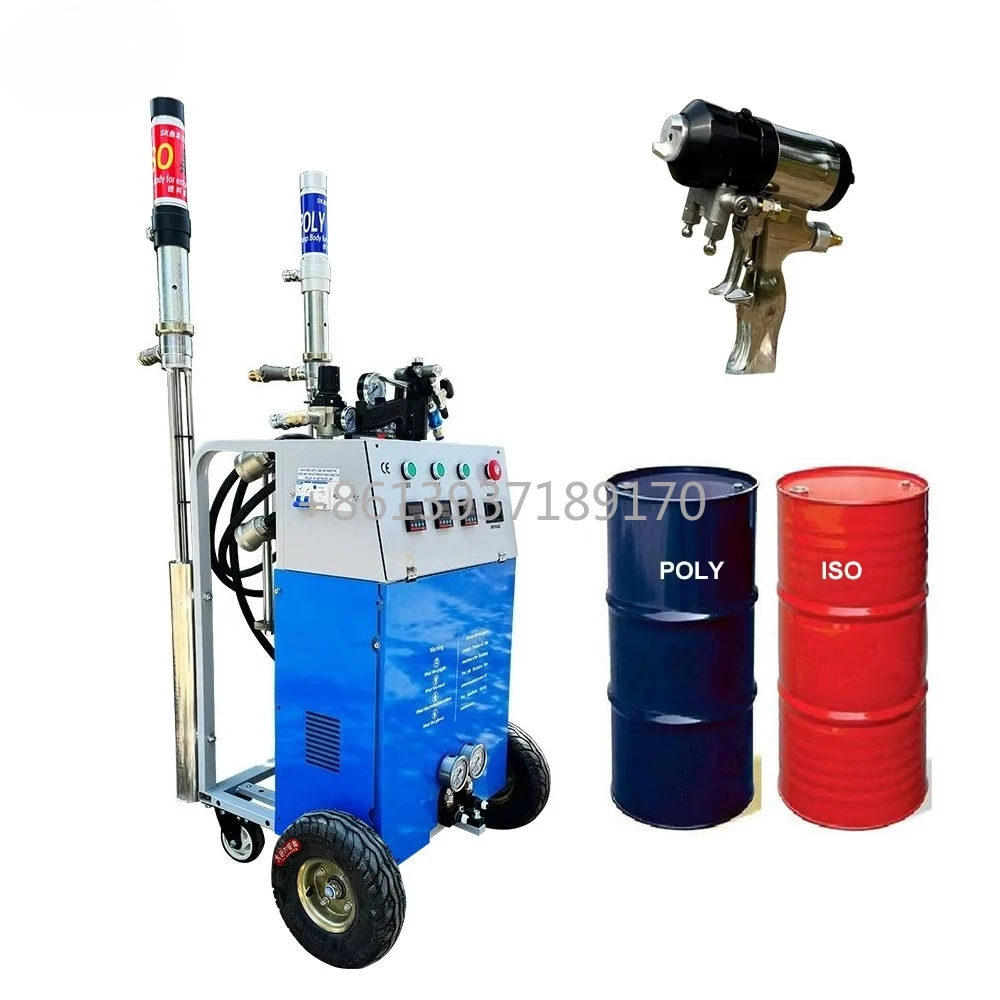 

Closed Cell Polyurethane Spray Foam Insulation Foaming Machine