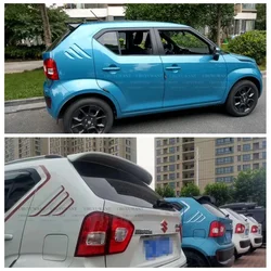 For Suzuki IGNIS 2015 2016 2017 2018 2019 Spoiler High Quality Abs Plastic Rear Trunk Spoiler Roof Wing