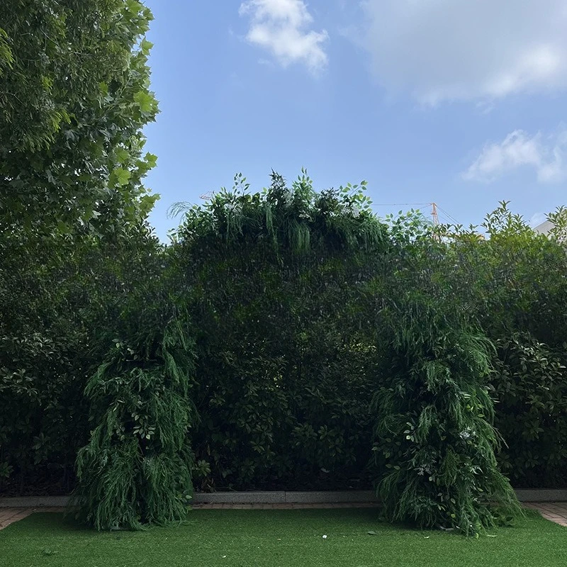 

Arch Lu Xun grass Tianzhu girl Cedar simulated pine branches Arch Christmas tree decoration