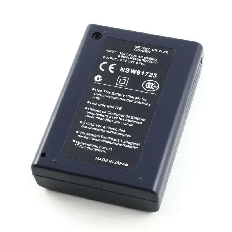 NB-5L NB5L CB-2LXE CB2LXE Battery Charger For Canon IXUS90 IXUS800/ 850 /860 /870 /900 IS Camera