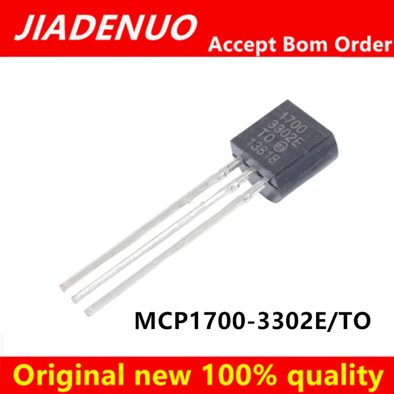 (10 szt.) 100% Nowy MCP1700-3302E/TO MCP1700 1700-3302E MCP1700-3302E 1700 3302E TO-92 Chipset