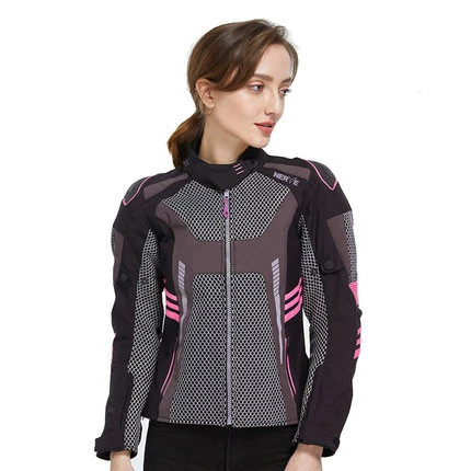 

Summer motorcycle riding women's mesh jacket motorcycle racing suit knight suit anti-fall breathable outdoor sports top
