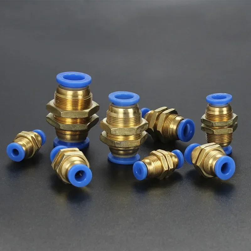 Pneumatic PM-4 PM-6 Quick Plug Connector Pneumatic Valve Micro Connectors PM-8 PM-10 PM-12