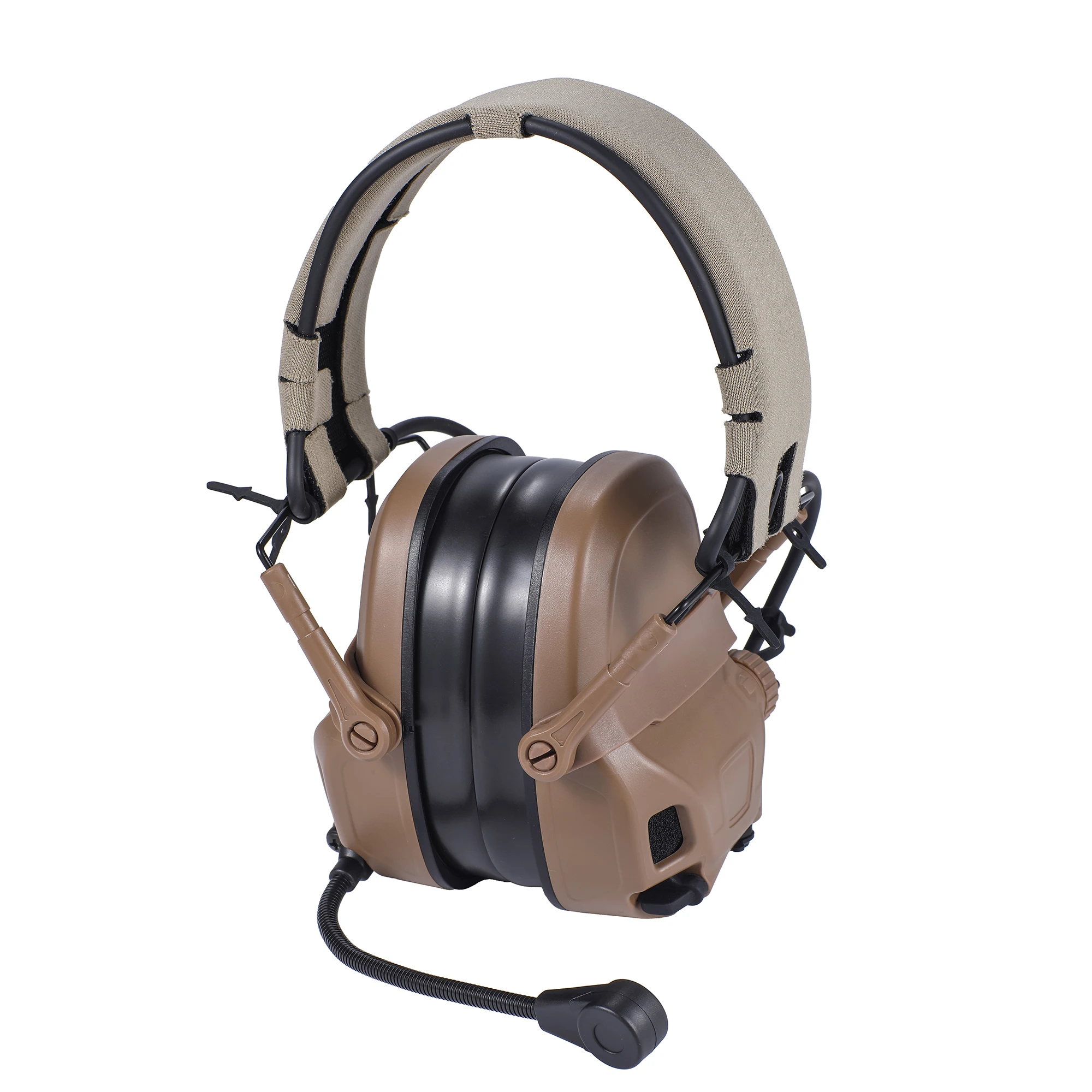 FCS&FMA Full Digital Dual DPS AMP Tactical Headset Communication Noise Reduction Military Accessories Police Gear