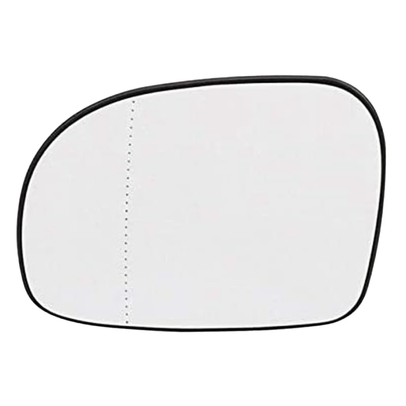 Espejo retrovisor calefactable de cristal delantero izquierdo para coche, lente retrovisora lateral adecuada para mercedes-benz Viano W639 2004-2010