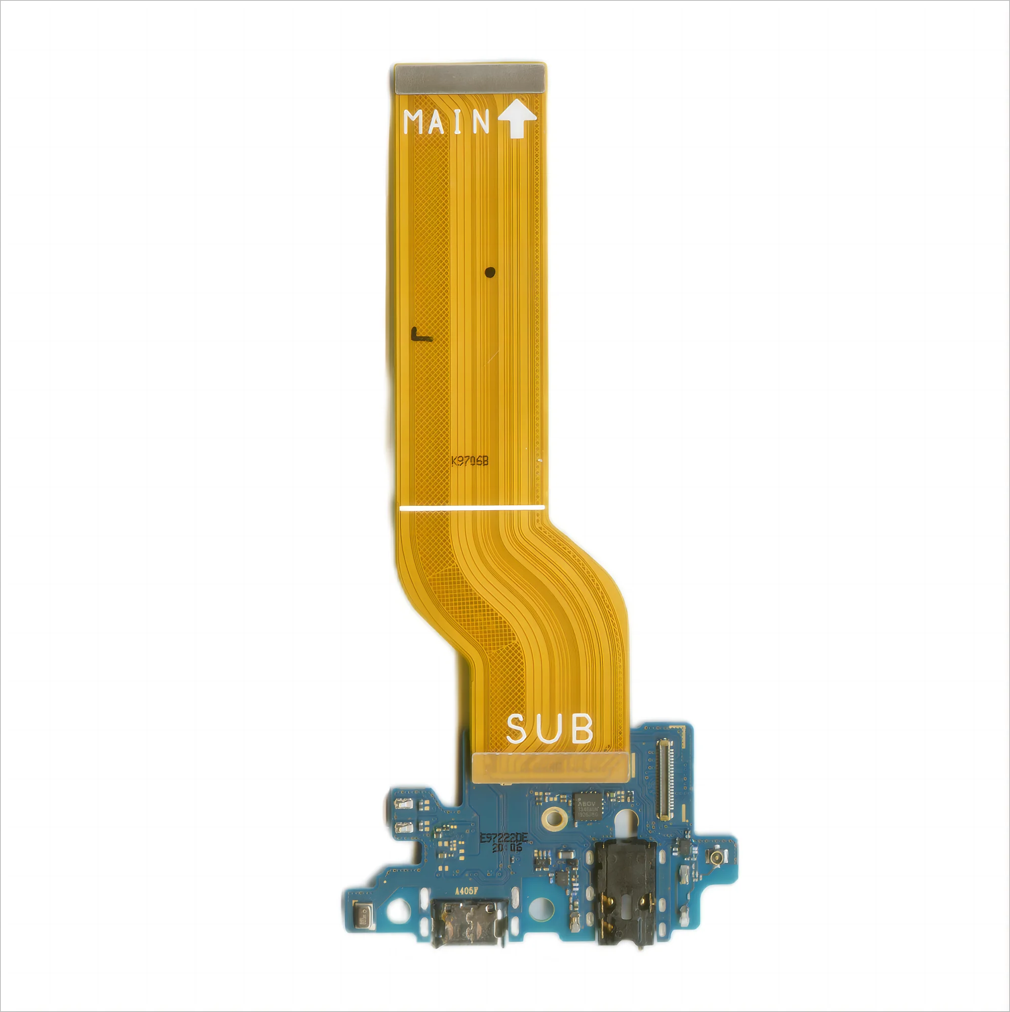 Mobile Phone Charging Port Board Suitable For Samsung A40 A405F Main Board Flex Cable