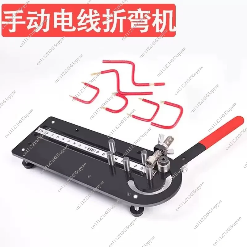 Manual Wire Bending Machine, Cable Copper Wire Bender Tool for Wire Harness Processing