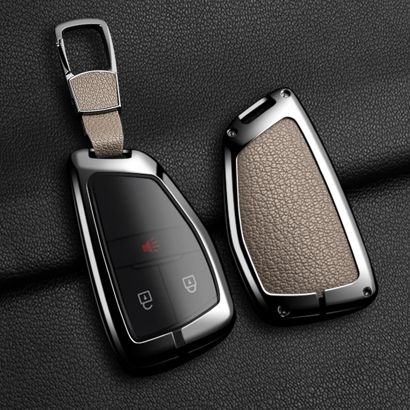

3/4/5/6 Buttons Car Key Case Cover for Chevrolet Tahoe Suburban for GMC Yukon for Buick ENVISION S Plus Avenir 2020/21/22 /23