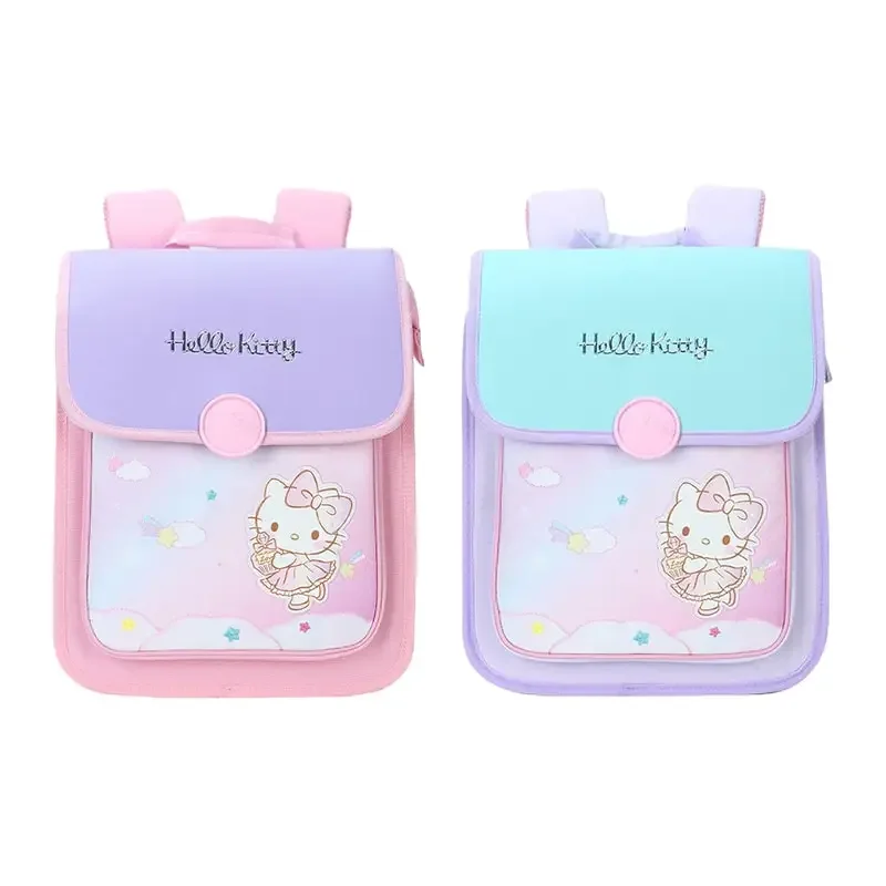 

Sanrioed Hello Kitty Anime Cute Large Capacity Children Backpack Schoolbags Student Cartoon Shoulder Bag Travel Gift for Friend