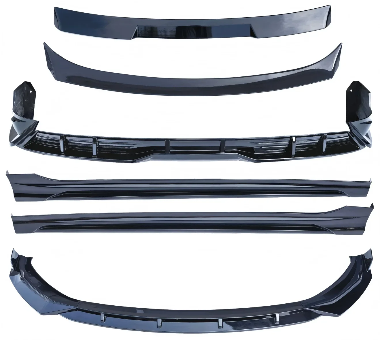 High-quality Bodykit for BYD QUZHUJIAN 05 Front and Rear Bumper Factory Wholesale Glossy Black Spoiler Side Skirts Auto Parts