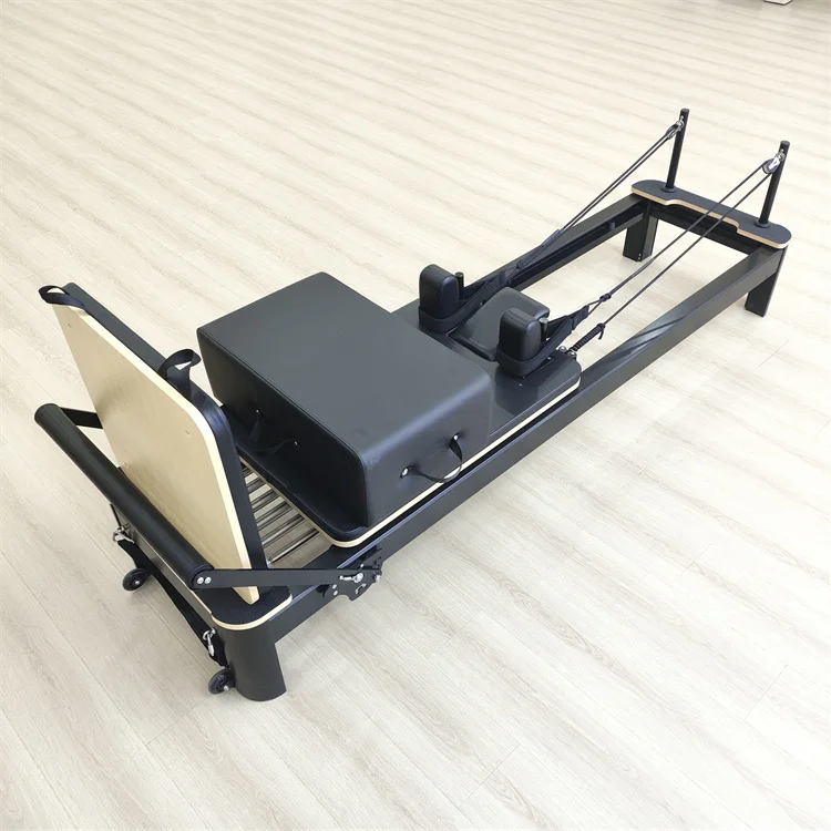 

Aluminium Studio Commercial Pilates Reformer Core Bed or Gym Pilates Body Shaping Bed Maquina Pilates Reformadora