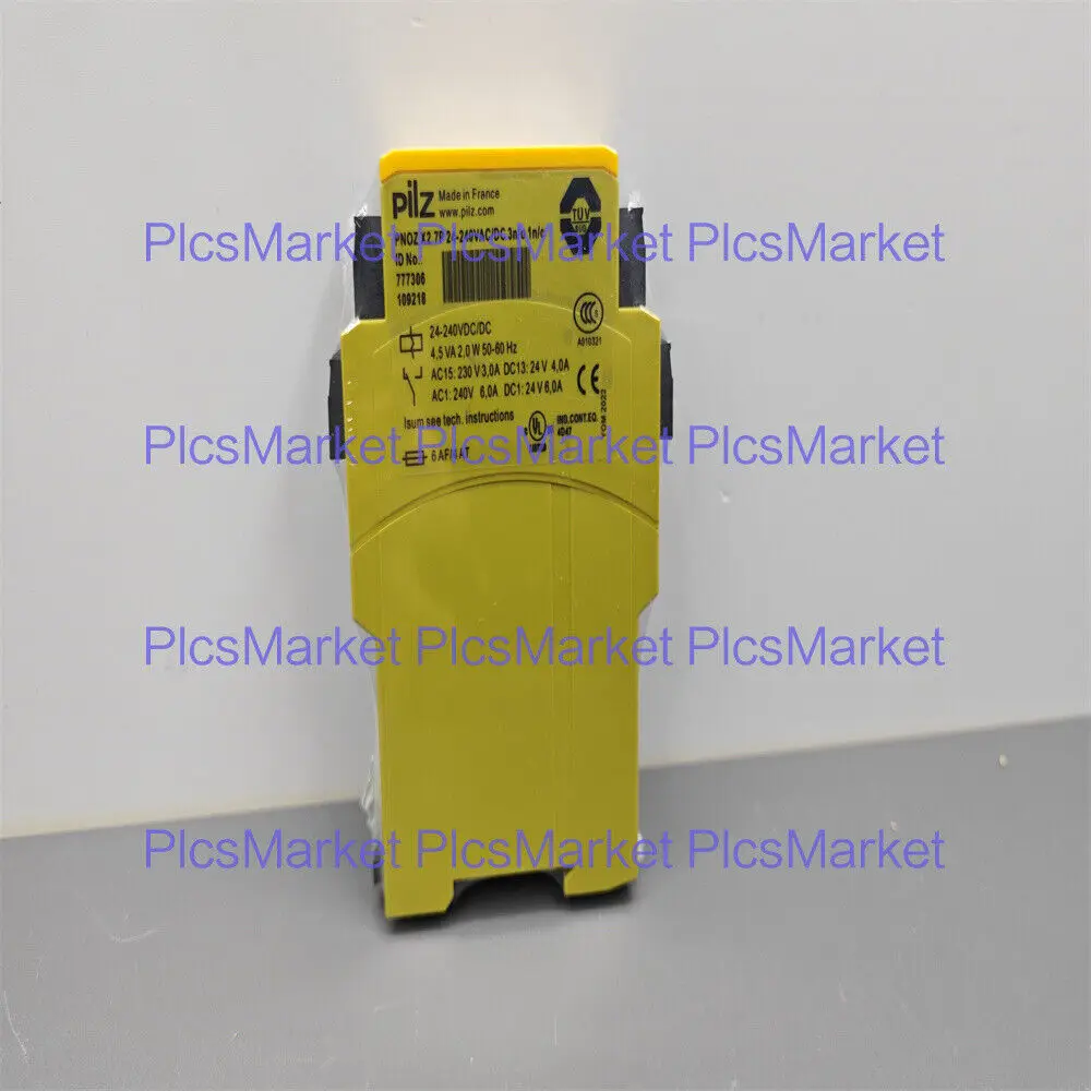 For Pilz PNOZ X2.7P 777306 Safety Relay 24-240VAC/DC 3n/o 1n/c