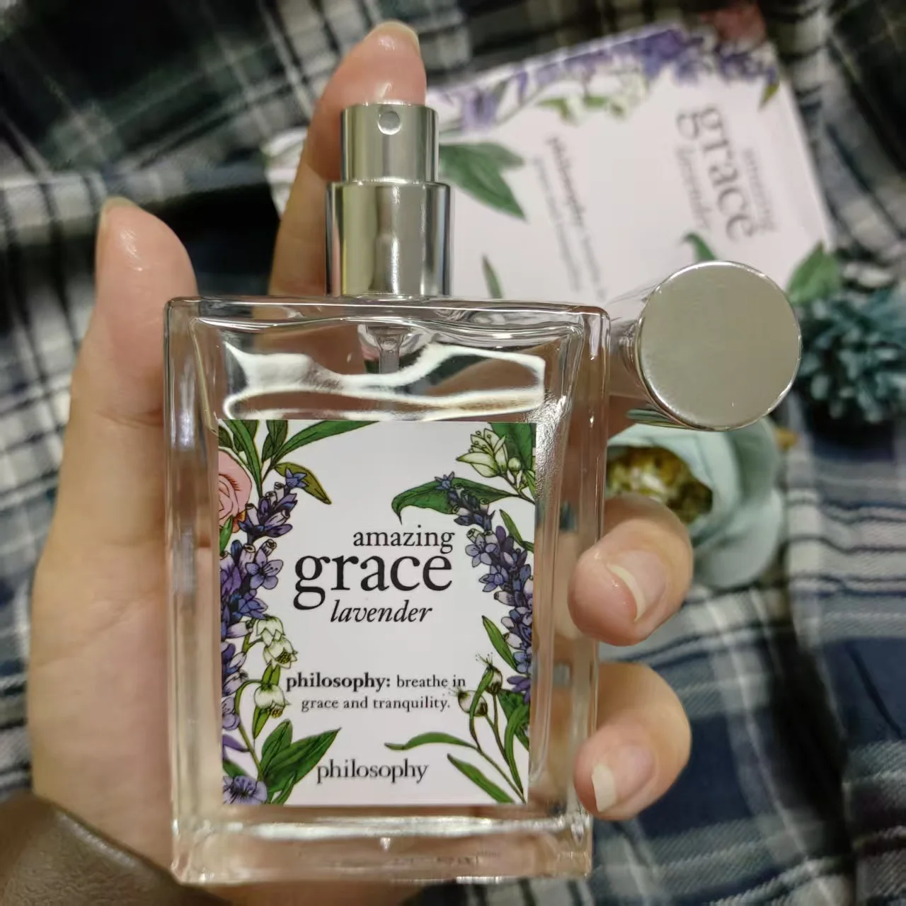 Amazing Grace Eau de Toilette voor dames - Langdurig bloemenparfum met bergamot, muguet (lila) en muskus - Alledaags en speciaal O