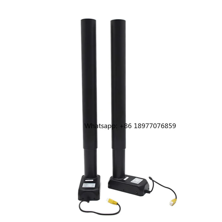 2 Stage 800n Electric Lifting Column For Furniture Height Adjustable Table Leg 24v Lift Column