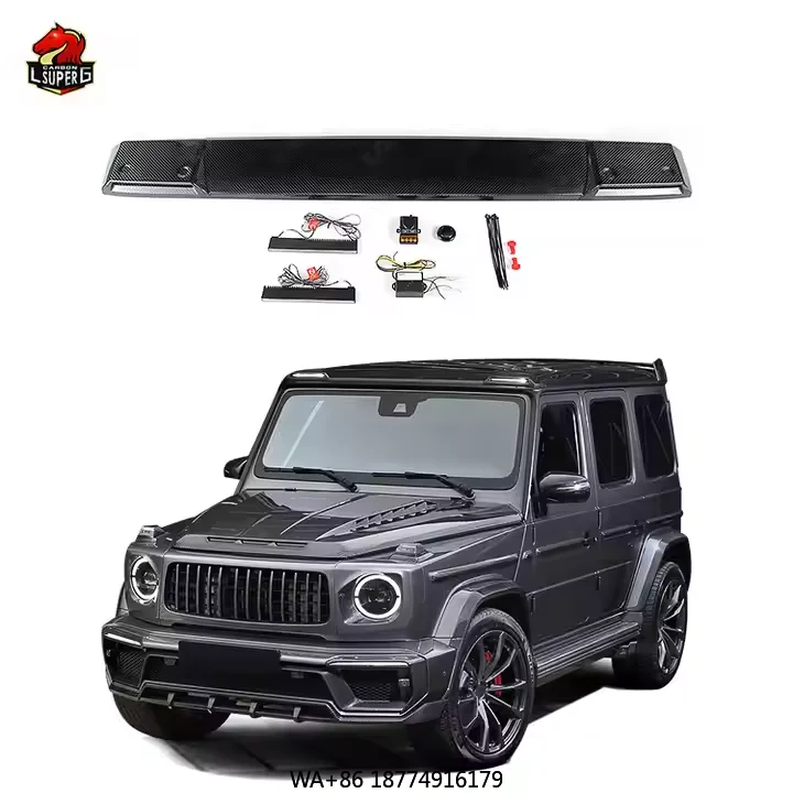 

Carbon Fiber B Style Front Roof Spoiler for G Class W464 Roof Spoiler