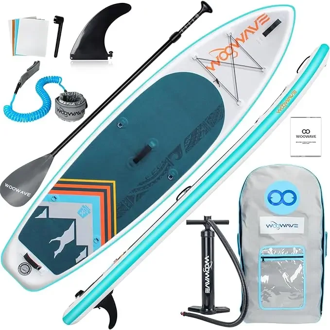 Woowave fabrik 10'2 ''neues design 10'2'' isup boards paddle board infla paddl sup board aufblasbares paddle board surf board sup