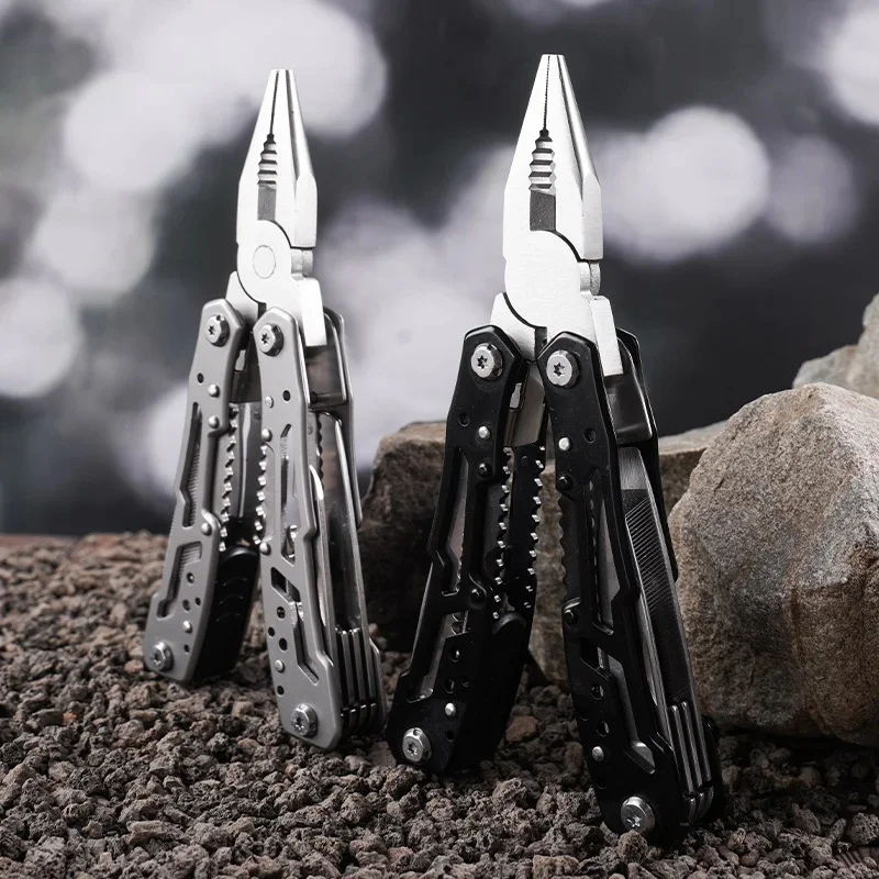 Multifunction Folding Pliers Pocket Knife Pliers Outdoor Camping Survival Hunting Tools Stainless Steel Multi-tool Pocket Knife