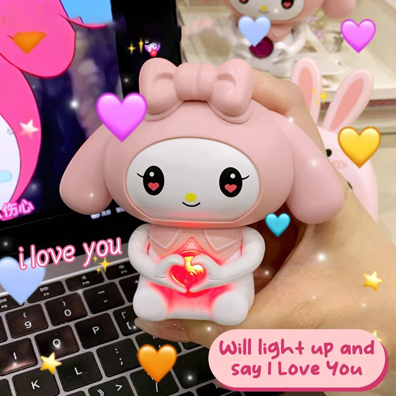

Можно сказать, что я люблю тебя, Sanrio Kuromi Cinnamoroll, игрушка для девушки, мультяшный, чем сердце, искусственная детская игрушка, подарки на день рождения