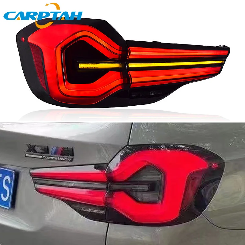 Car LED Taillights For BMW X3 G01 2018 2019 2020 2021 Rear Running Lamp Brake Reverse Turn Signal Waterproof Car Accessories