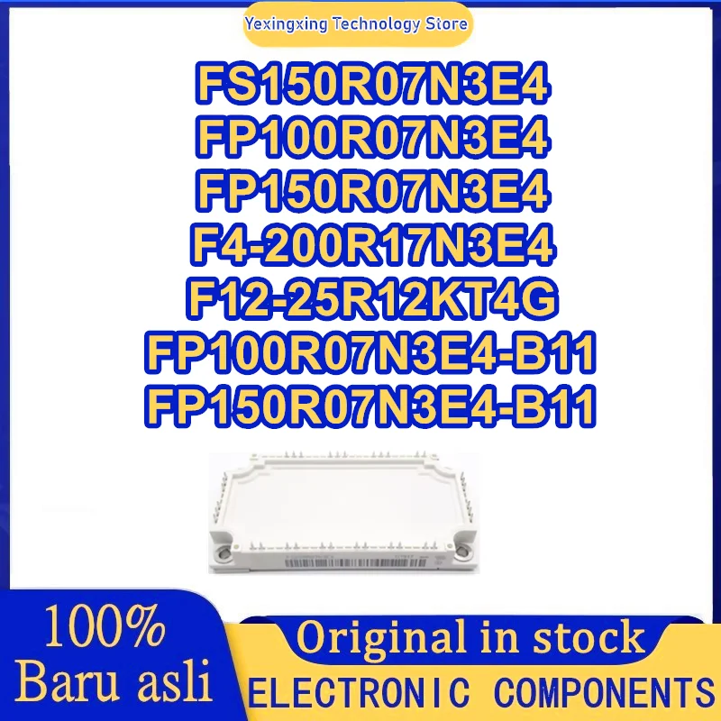 

FS150R07N3E4 FP100R07N3E4 FP150R07N3E4 F4-200R17N3E4 F12-25R12KT4G FP100R07N3E4-B11 FP150R07N3E4-B11 Новый оригинал в наличии