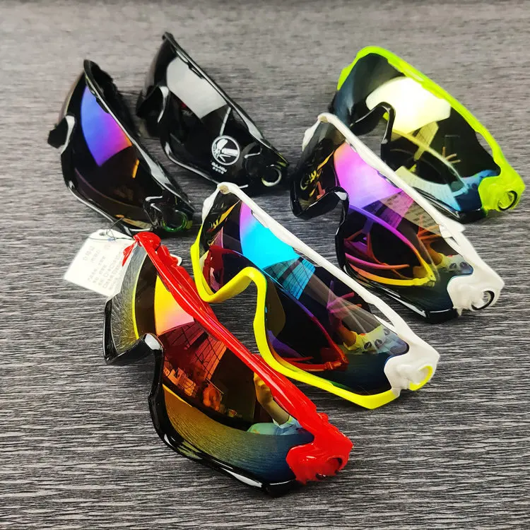 Sport Sunglasses Casual Eyewear Fashion Reflective Windproof New Outdoor Sunshine Retro Cheap Travel Beach Glasses Unisex 9270