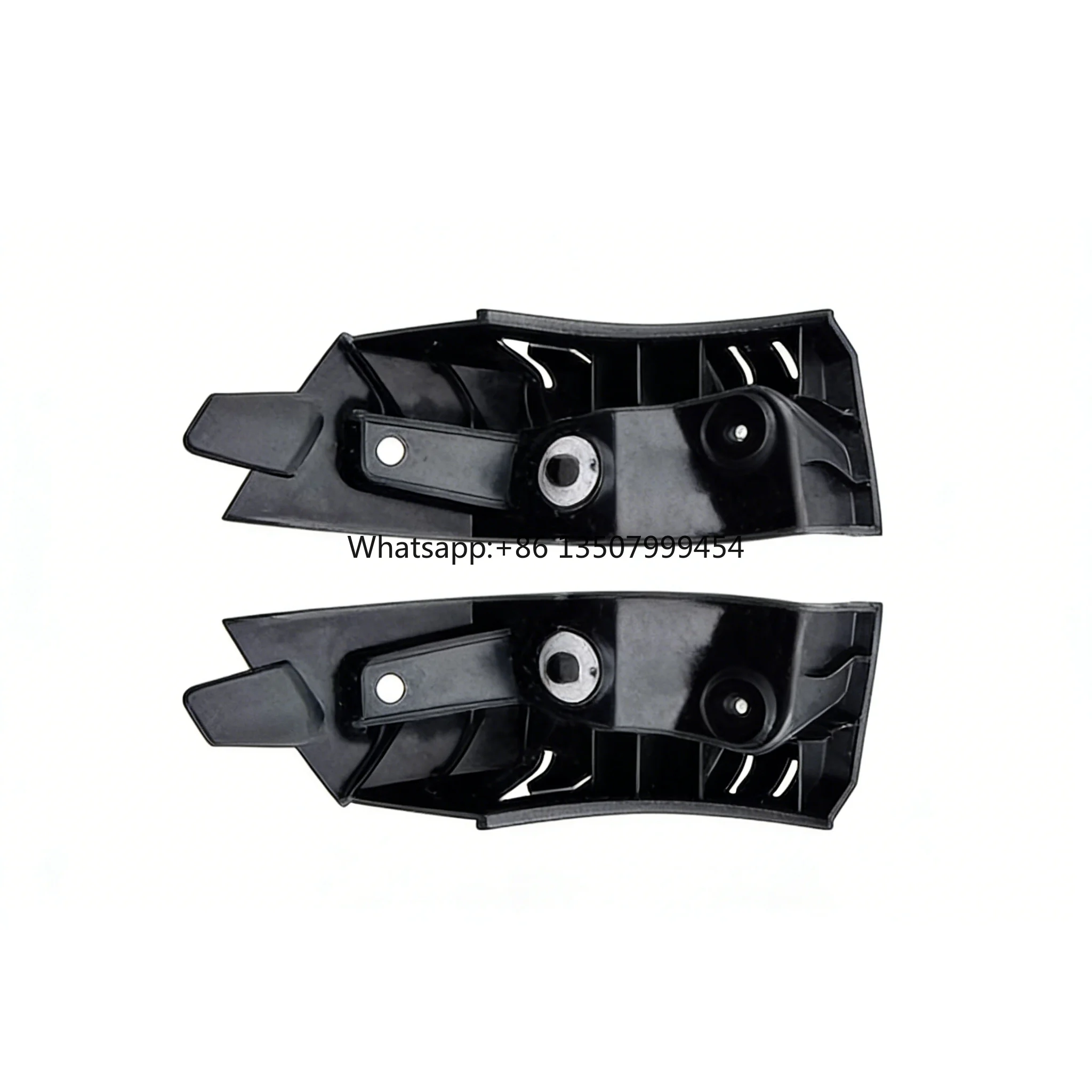 

New V Rear Bumper Upper Mounting Bracket (Center) PP Plastic Bolt-On Direct Replacement Auto Body Part Includes Screws