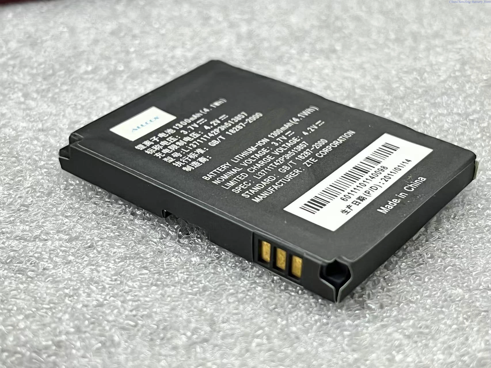 Baterai ALLCCX 1300mAh Li3711T42P3h513857 untuk ZTE C160,C180,C260,C310,C311,C321,G1315,H500,T8,U350, untuk Vodafone P752D