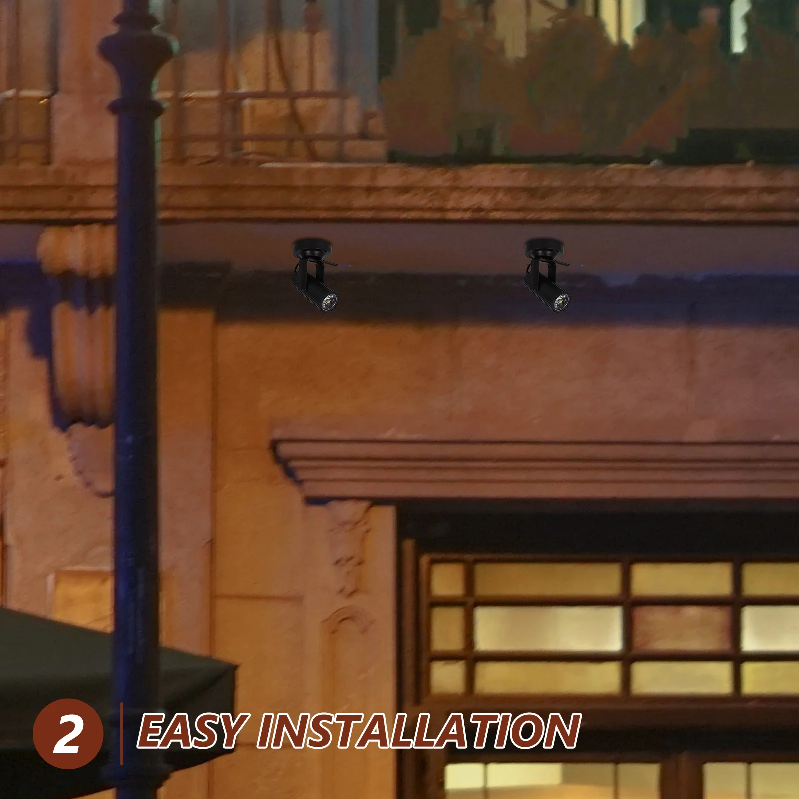 

2Pcs LED Beam Spotlight Mini Stage Light Compact Design for Bar Ktv Wedding Party Dance Stage Light Spotlight