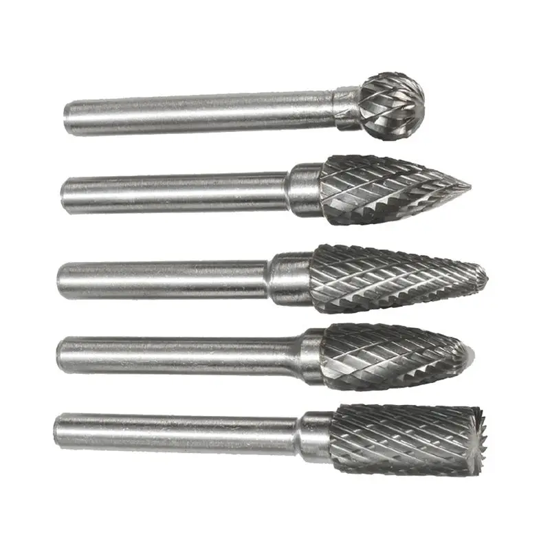 

(AIMA) 6-10Mm 1/4 Inch for Abrasive Tool Milling Cut Carbide Set Carving Tool Die Grinder-Shank Set