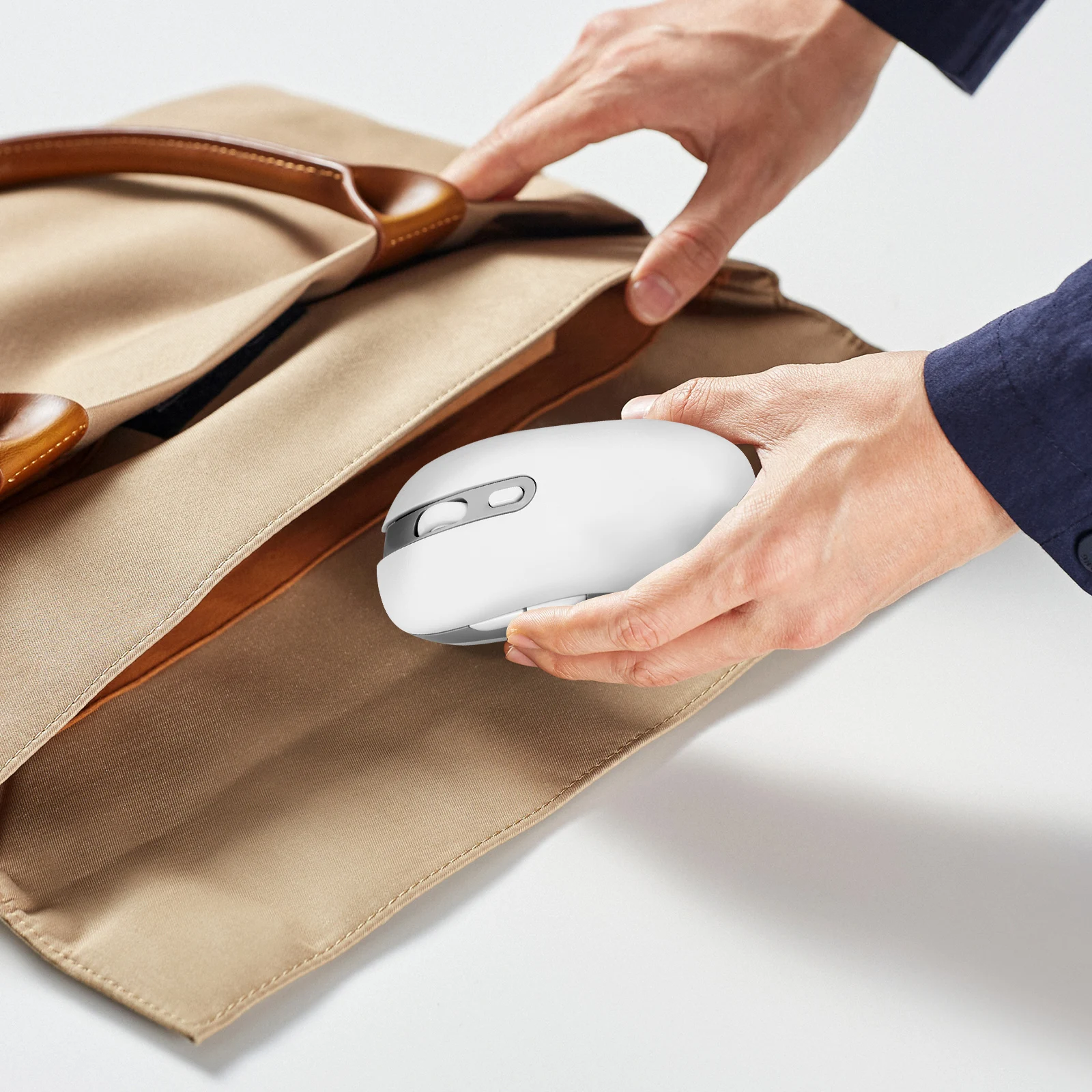 

Wireless Rechargeable Mouse Laptop Optical Portable Adjustable Sensitivity Ergonomic Computer Mouse For Office Use