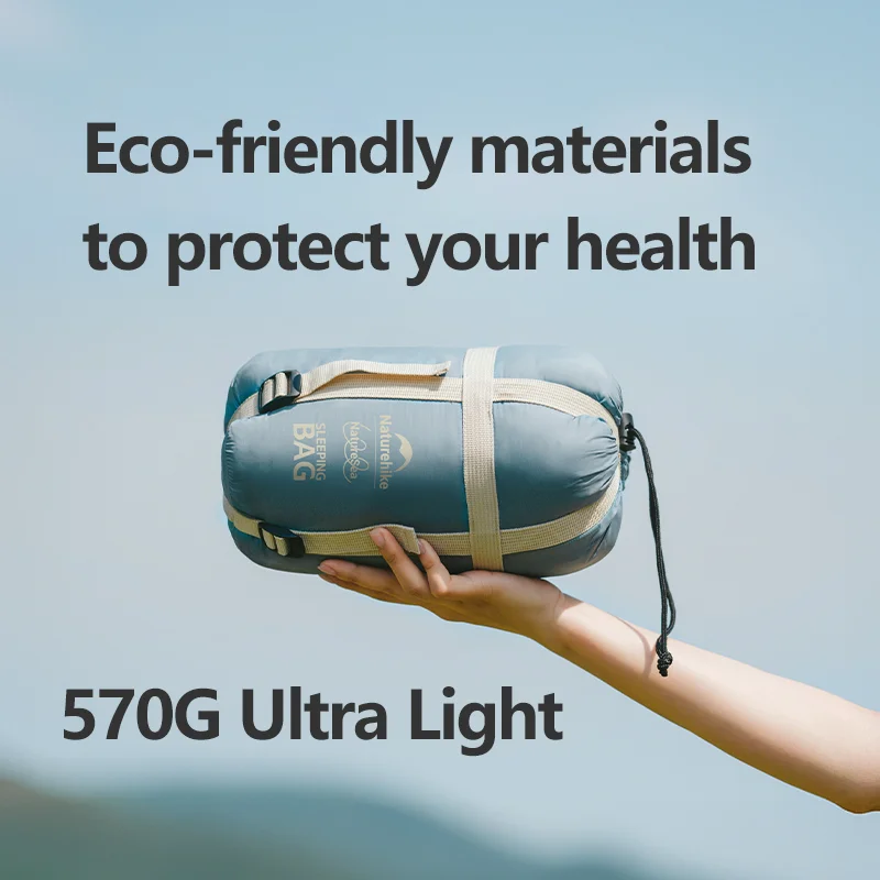 Sea Series Spring and  Patchable Fall Ultralight Eco-Friendly Nylon Sleeping Bag and Detachable Portable Blanket