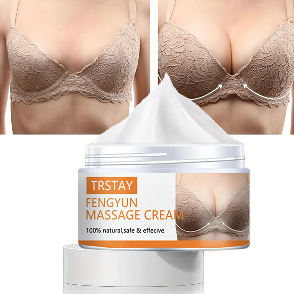 Plumpup Breast Enhancement Cream 50G Plump Up Breasts Chest Lifting Breast Firming Massage Bigger Breast Cream