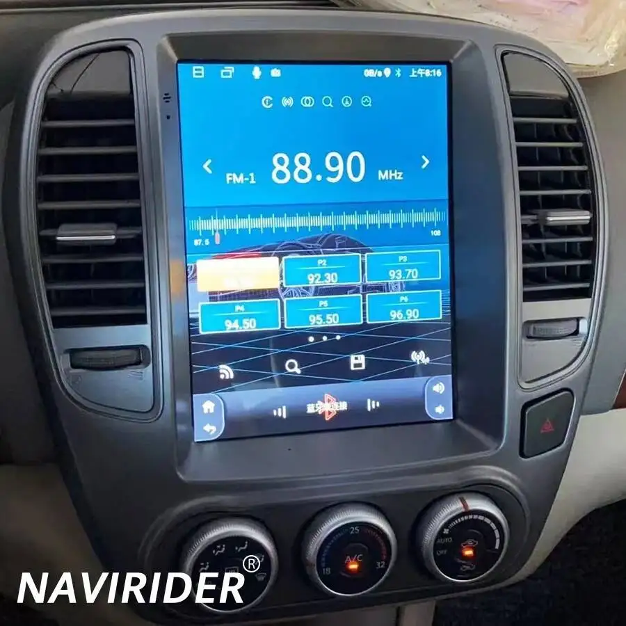 Car Multimedia 9.7 Inch DSP stereo HU 4G GPS Navi 256GB Vertical Screen For Nissan Bluebird Sylphy G11 2008-2025 GPS Carplay