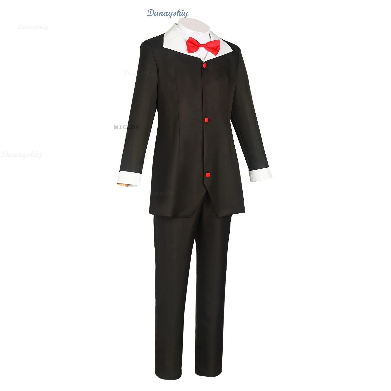 

Anime Husk Husker Hotel Cosplay Costume The Kitty Bartender Uniforms Suit Clothes Sinner Demon Halloween Party Mens Suit